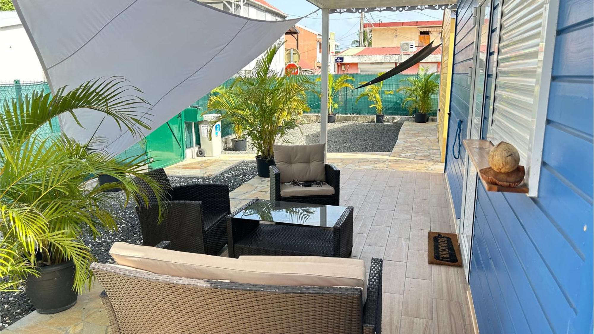 Maison T3 Bleue Ocean